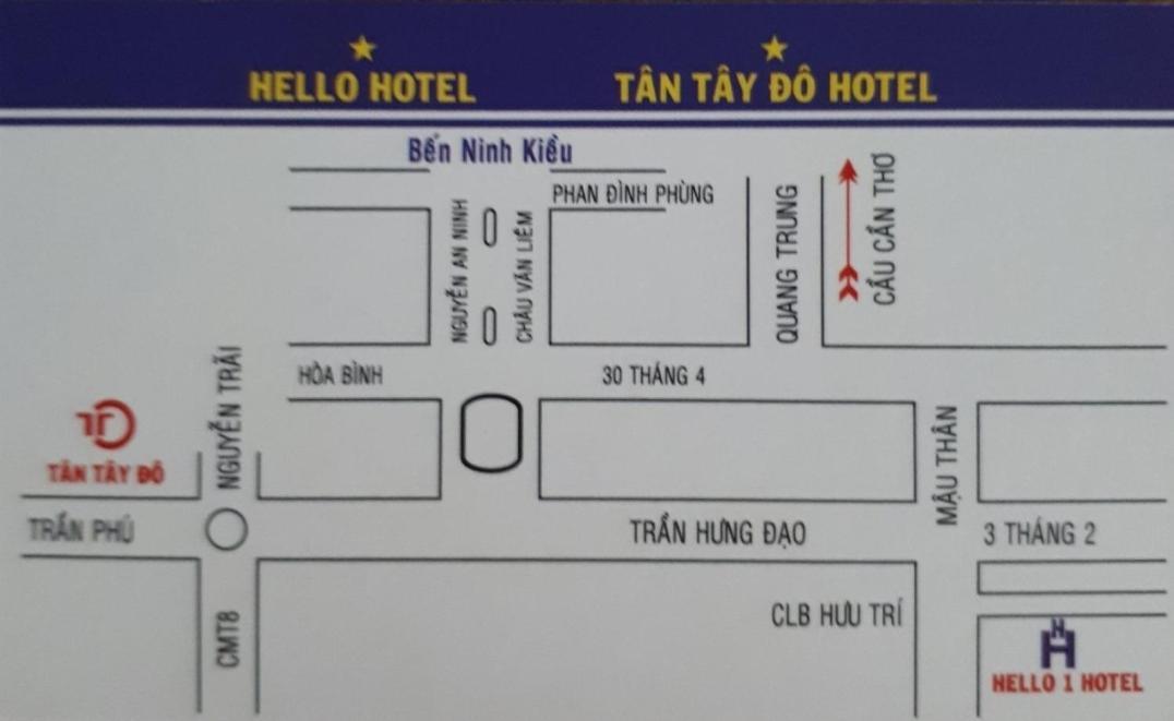 Tan Tay Do Hotel カントー エクステリア 写真